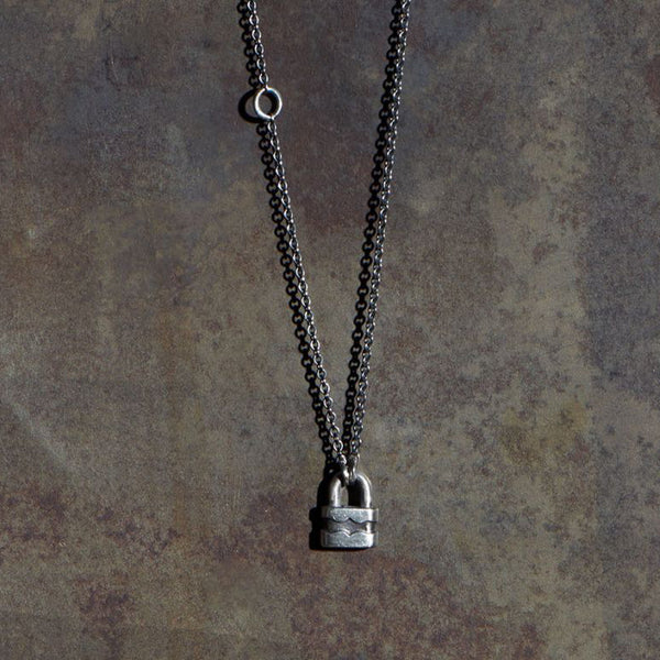 WERKSTATT MUNCHEN mini lock necklace M7470 PWM9